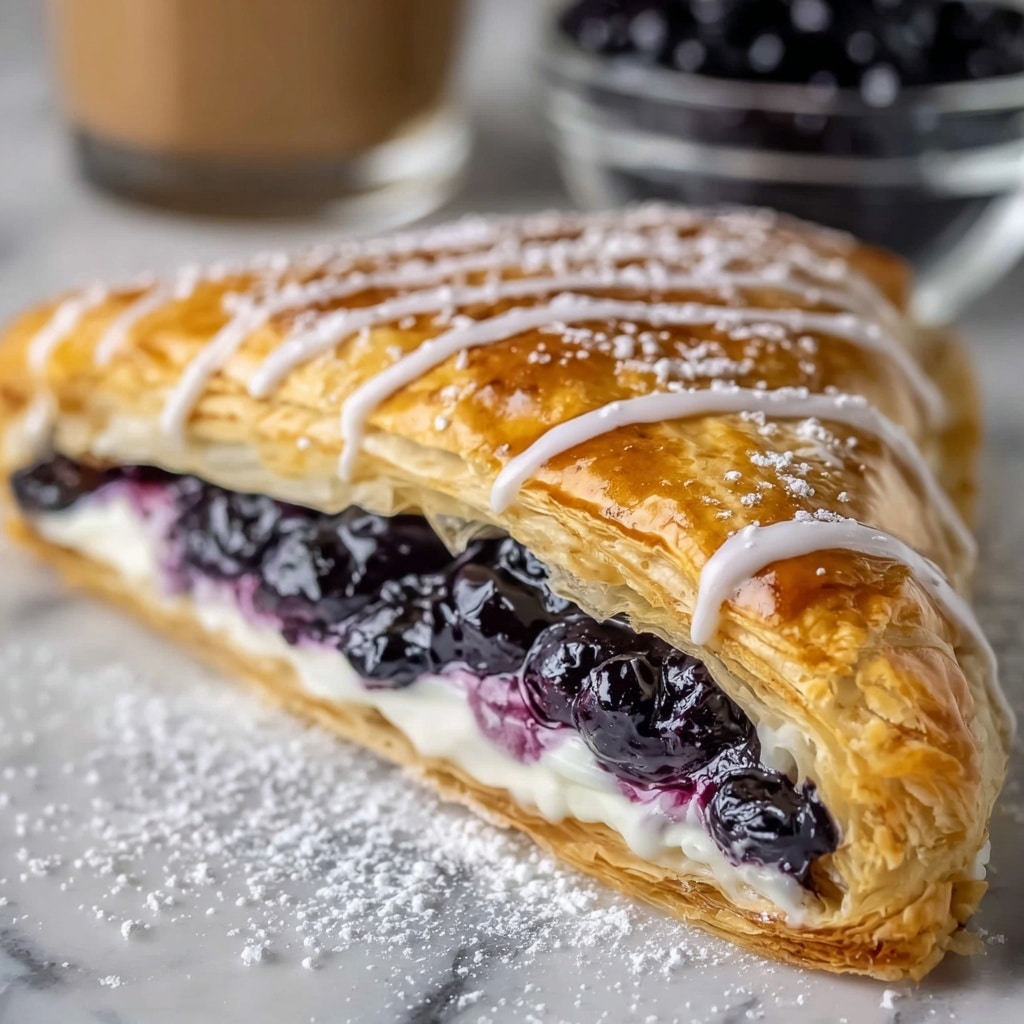 Lemon Blueberry Cheese Danish Recipe - Recipe Image