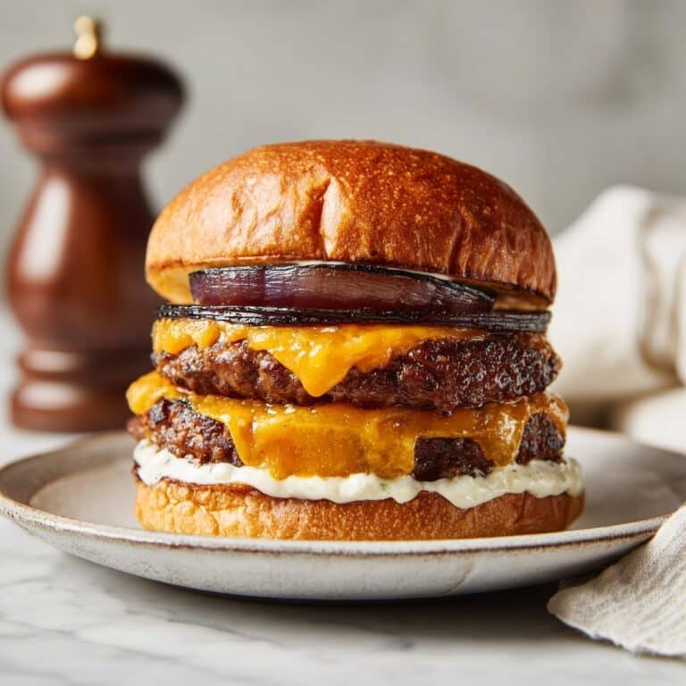 Onion-Wrapped Flying Dutchman Burger Recipe