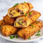 Mini Jalapeno Popper Egg Rolls Recipe