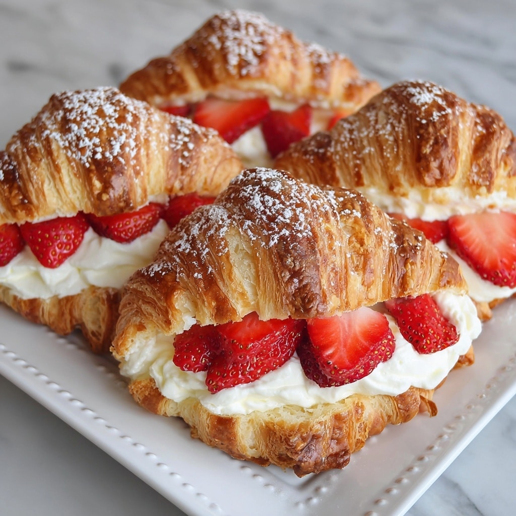 Berries and Cream Croissants Recipe