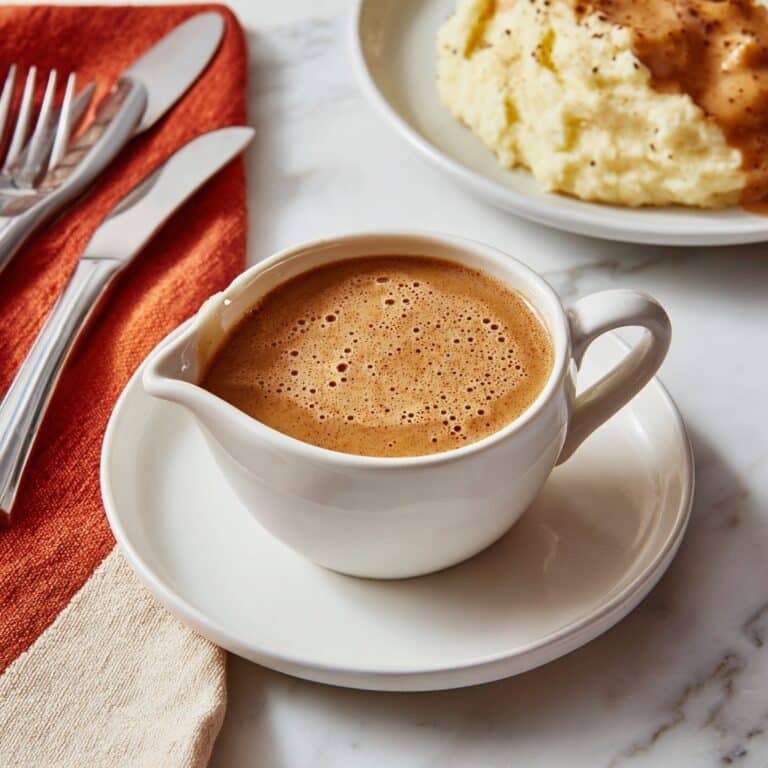 Beef Brown Gravy Without Drippings Recipe