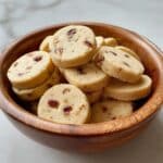 Orange Cranberry Shortbread Cookies Recipe