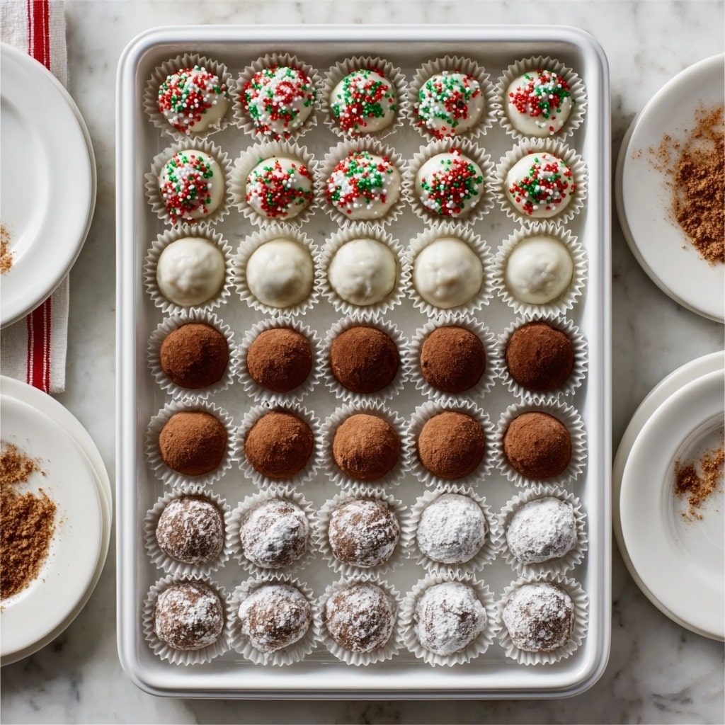 Spiced Rum Balls Recipe - Recipe Image