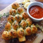 Cheesy Christmas Tree Bread Recipe