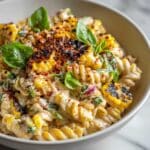 Creamy Street Corn Pasta Salad Recipe