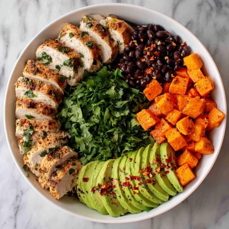 Chicken and Sweet Potato Bowls Recipe