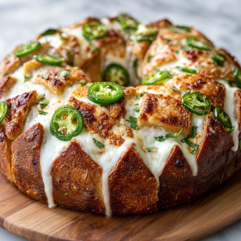 Cheddar Jalapeño Pull-Apart Bread Recipe