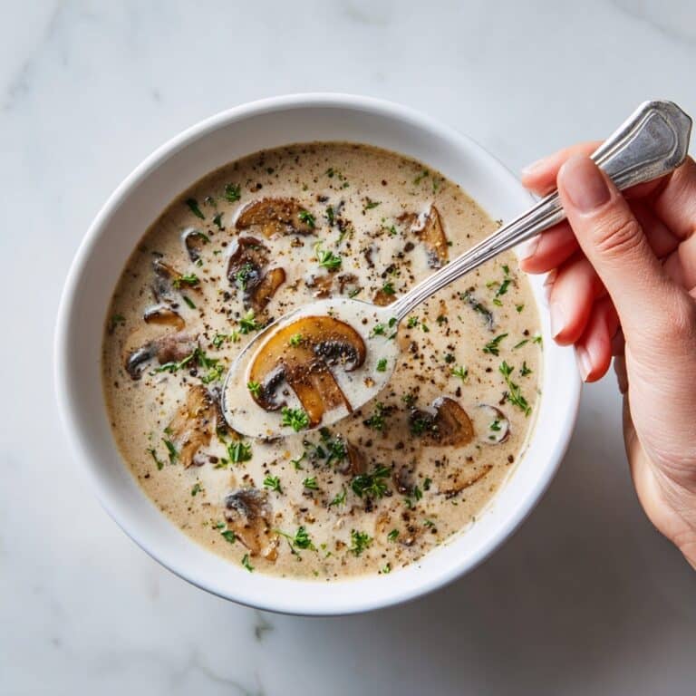 Creamy Mushroom Soup Recipe