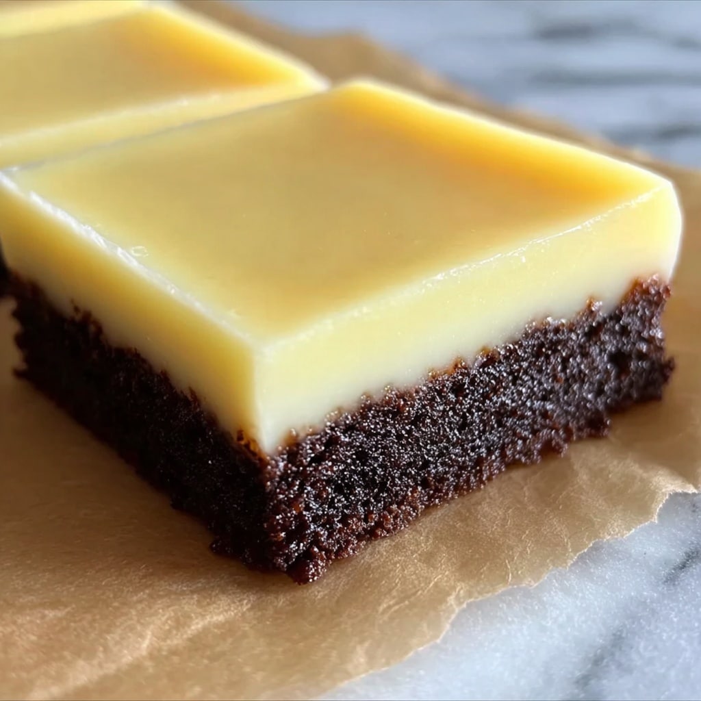 Fudgy Lemon Brownies Recipe - Recipe Image