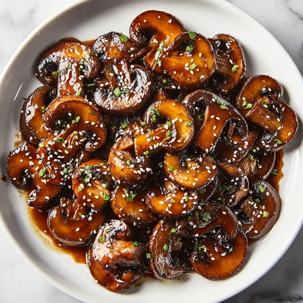 Gochujang Mushrooms Recipe - Recipe Image