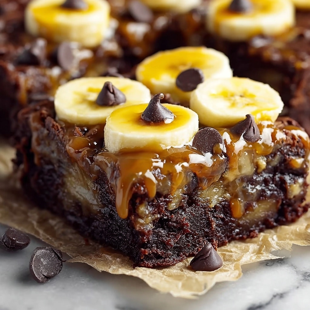 Banana Bread Brownies Recipe - Recipe Image