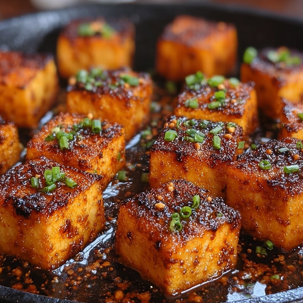 Crispy Air Fryer Tofu Recipe - Recipe Image