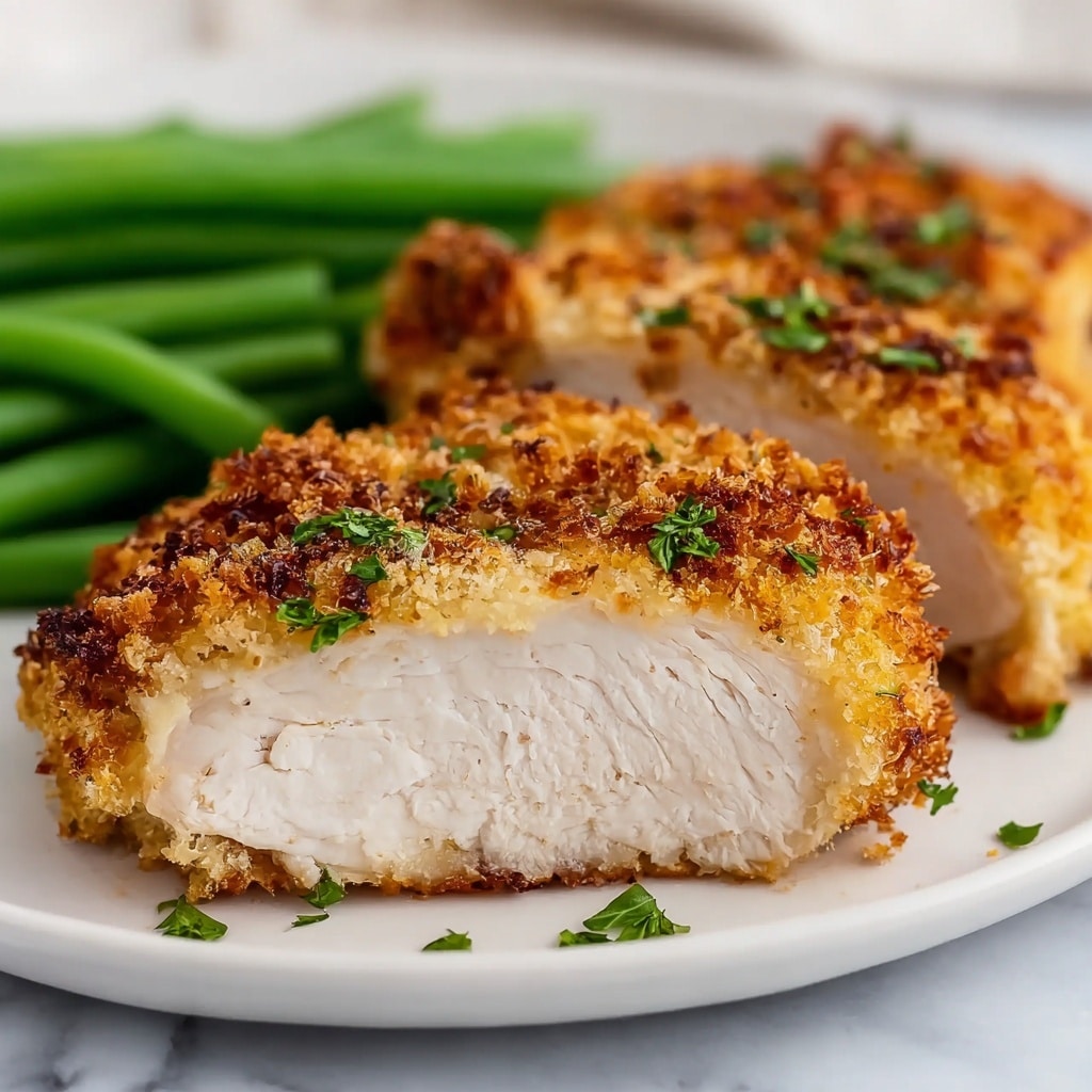 Air Fryer Parmesan Crusted Chicken Recipe - Recipe Image