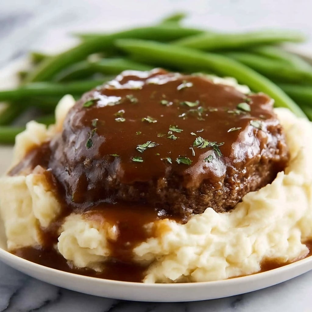 Simple Salisbury Steak Recipe - Recipe Image