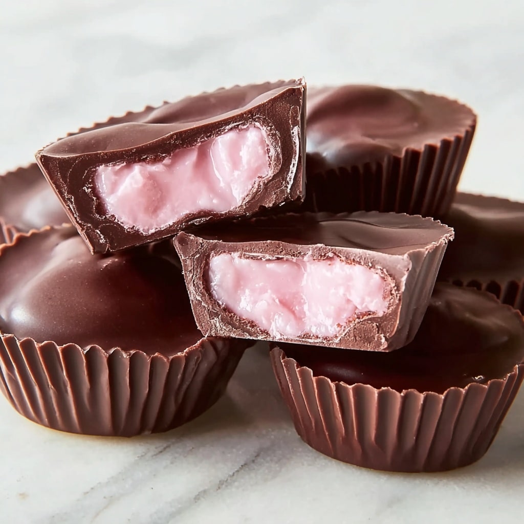Strawberry Cream Chocolates Recipe - Recipe Image