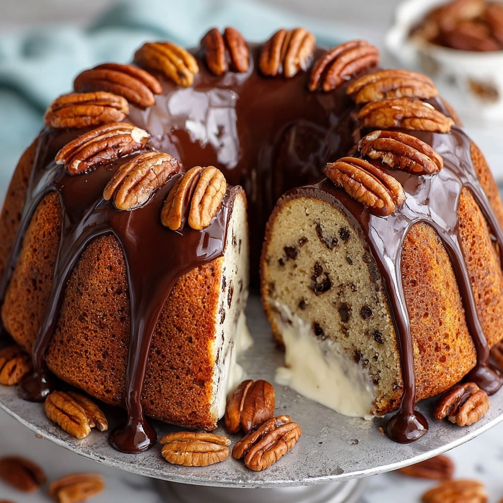 Caramel Pecan Bundt Cake Recipe - Recipe Image
