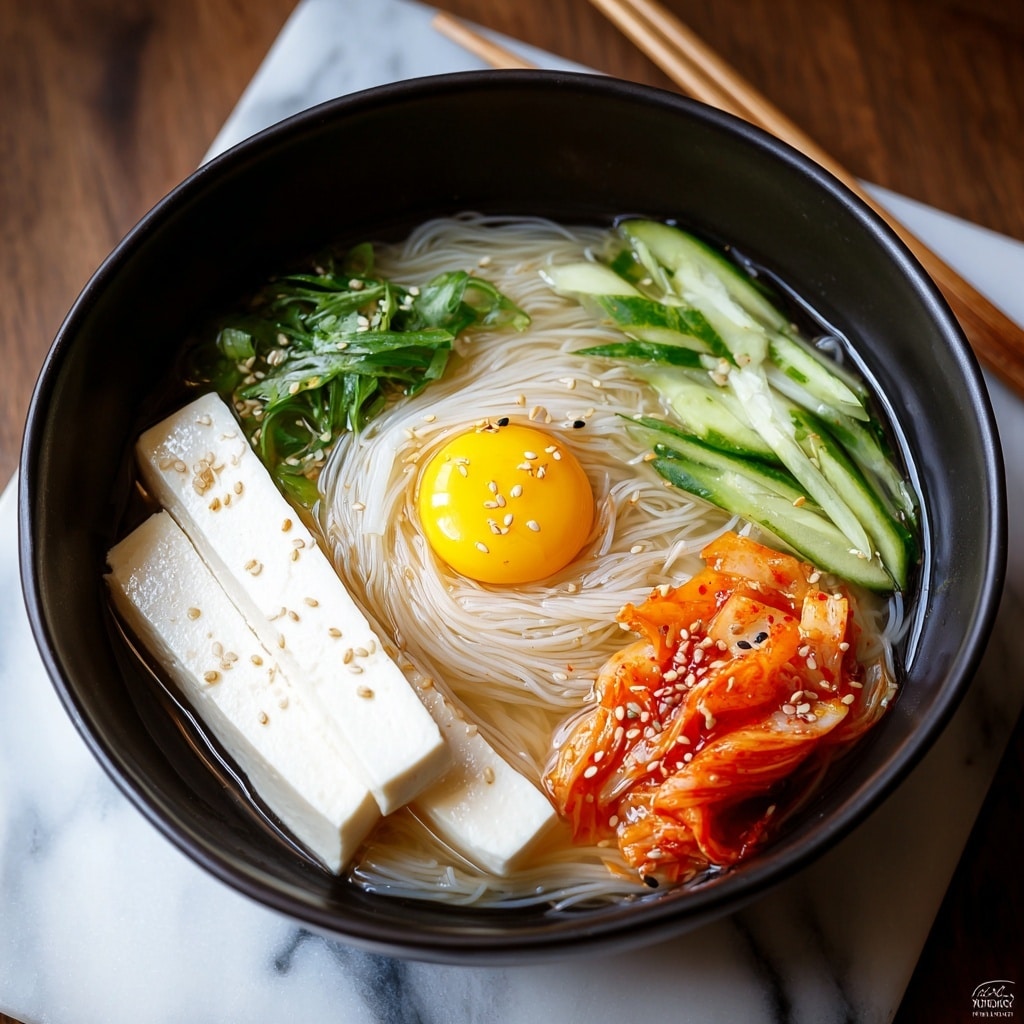 Naengmyeon (Korean Cold Noodles) Recipe - Recipe Image