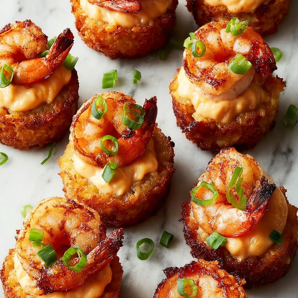 Cheesy Shrimp & Grits Bites Recipe - Recipe Image