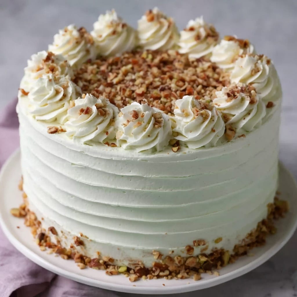 Vanilla Bean Pistachio Cake Recipe - Recipe Image