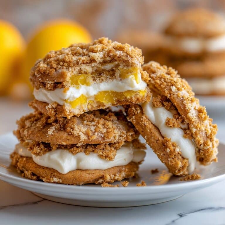 Zesty Lemon Cheesecake Cookies Recipe