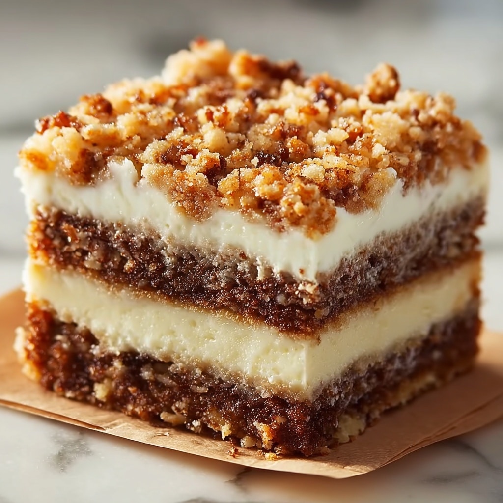 Decadent Carrot Cake Bars with Cream Cheese Frosting Recipe - Recipe Image