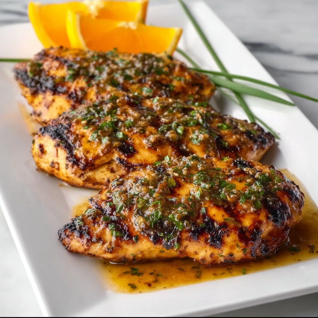 Grilled Citrus Chicken with Glaze Recipe - Recipe Image
