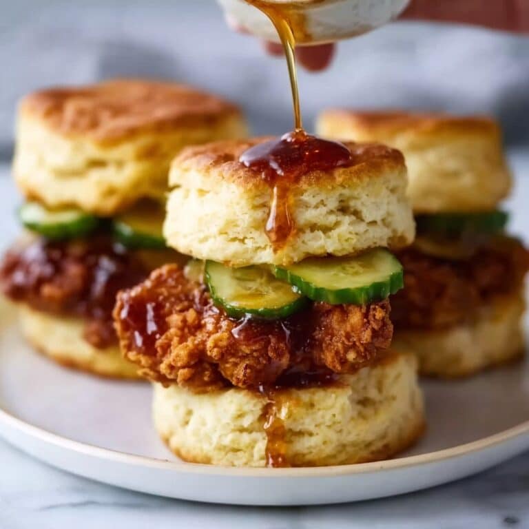 Hot Honey Chicken Biscuits Recipe
