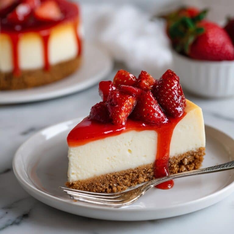 Creamy New York Cheesecake Recipe