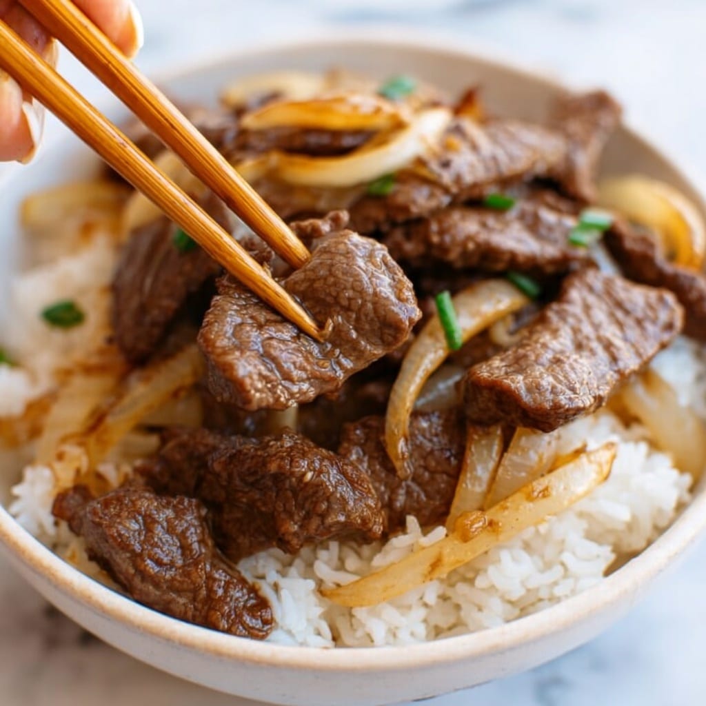 Beef Onion Stir-fry Recipe