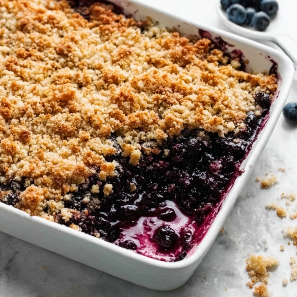 Blueberry Crisp Recipe - Recipe Image