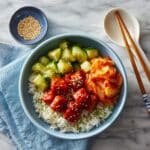 Spicy Salmon Rice Bowl Recipe