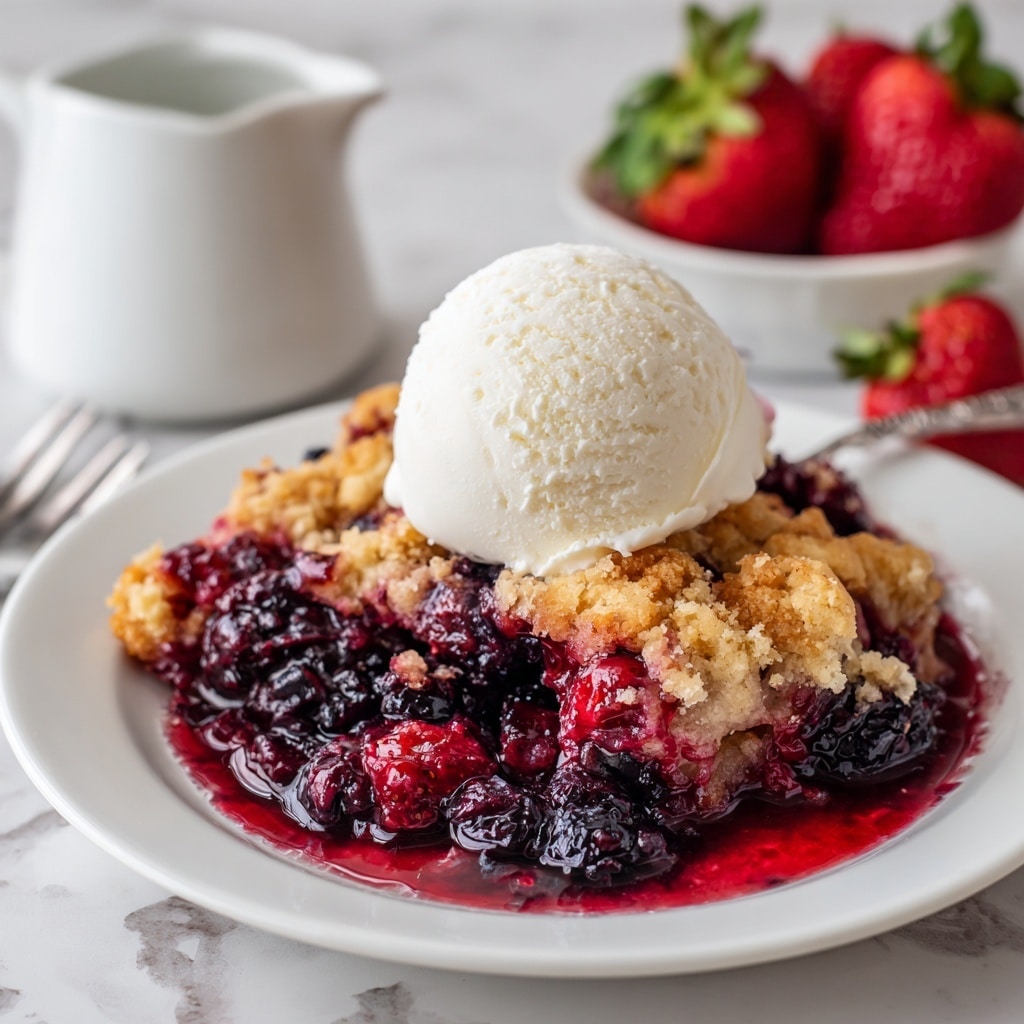 Mixed Berry Cobbler Recipe