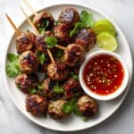 Spicy Baked Shrimp Balls with Sweet Chili Sauce Recipe