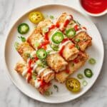 Jalapeño Cream Cheese Buffalo Chicken Taquitos Recipe