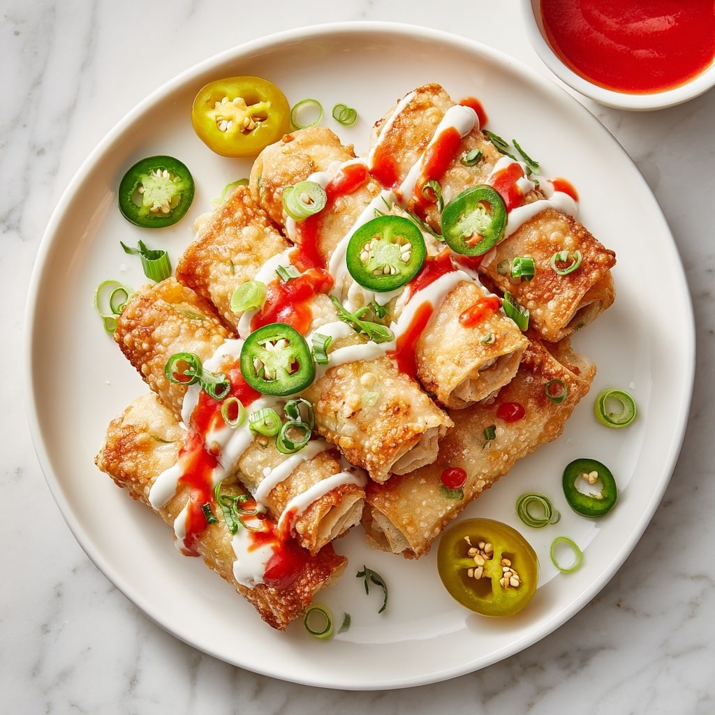 Jalapeño Cream Cheese Buffalo Chicken Taquitos Recipe
