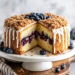Brown Sugar Blueberry Coffee Cake Recipe