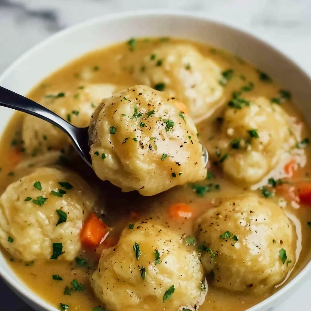 Comforting Chicken and Dumplings Recipe - Recipe Image