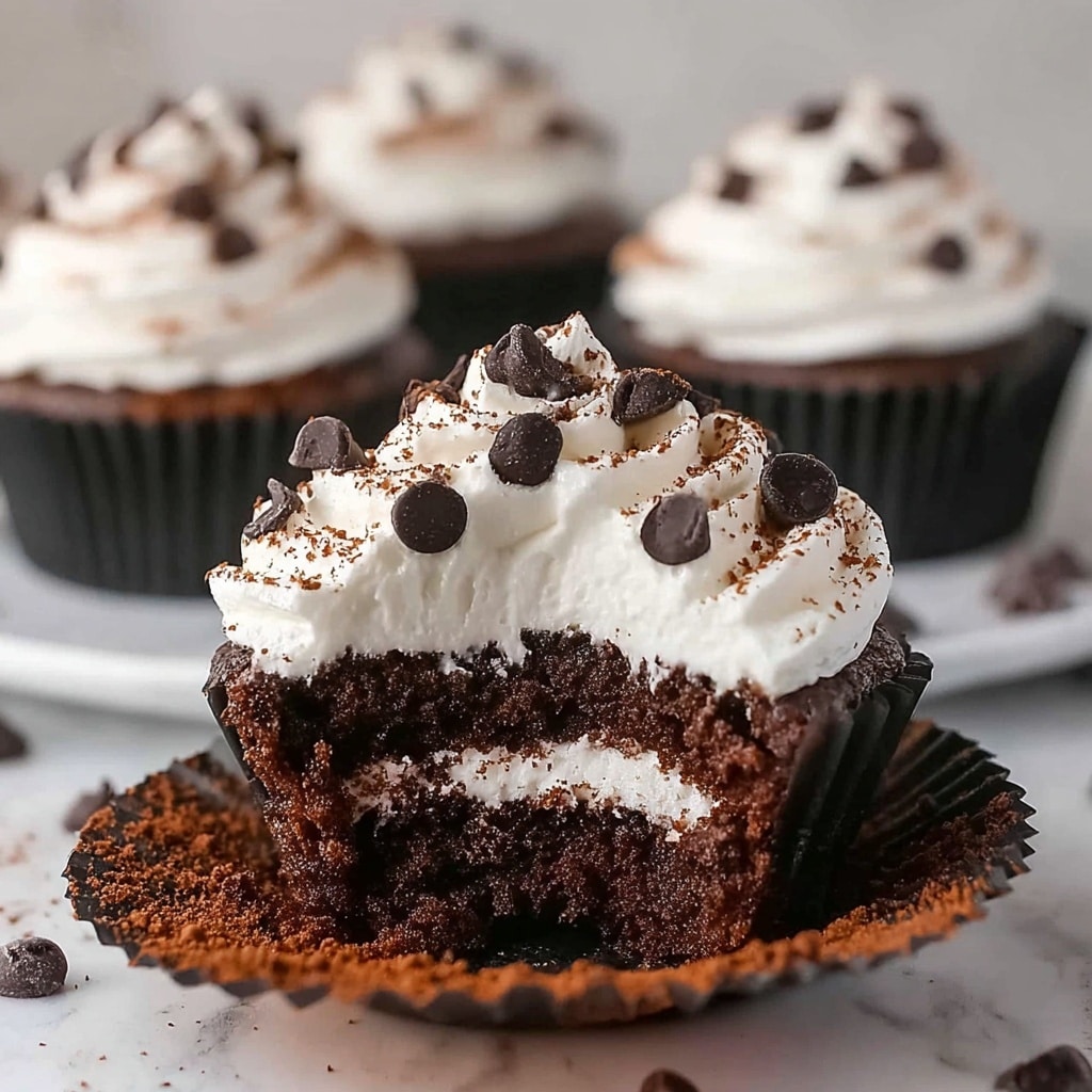 Chocolate Lasagna Cupcakes Recipe - Recipe Image