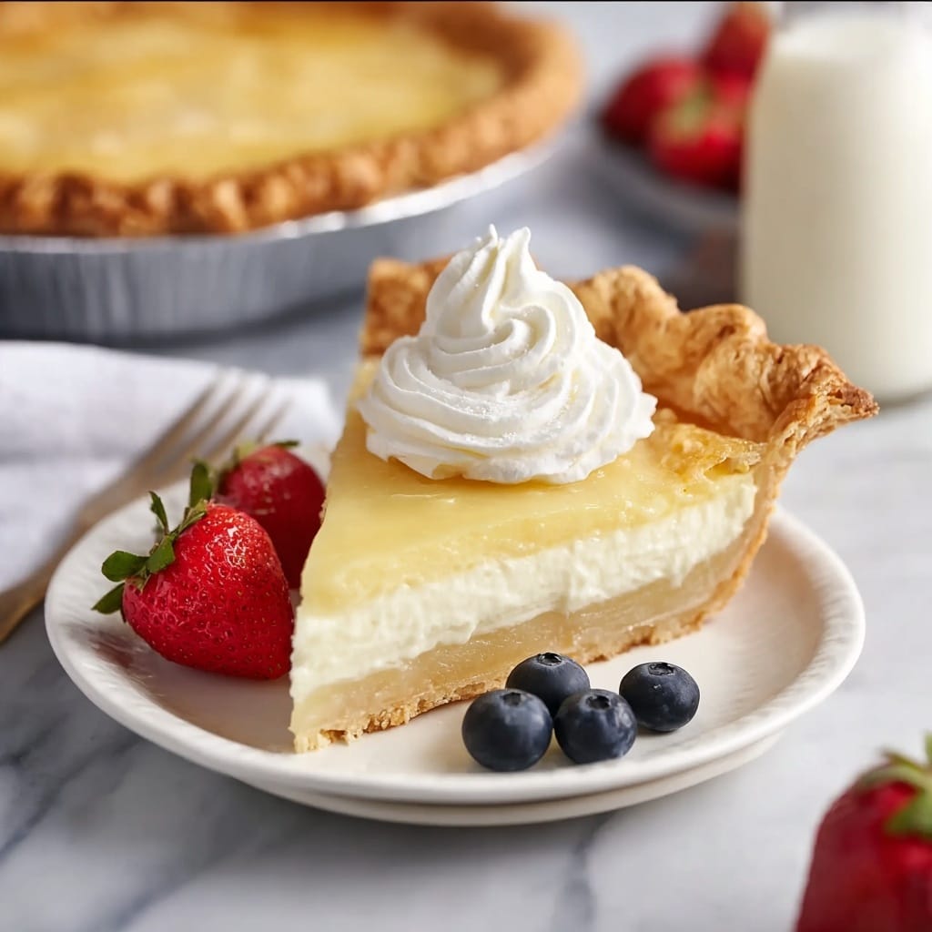 Rich & Creamy Buttermilk Pie Recipe - Recipe Image