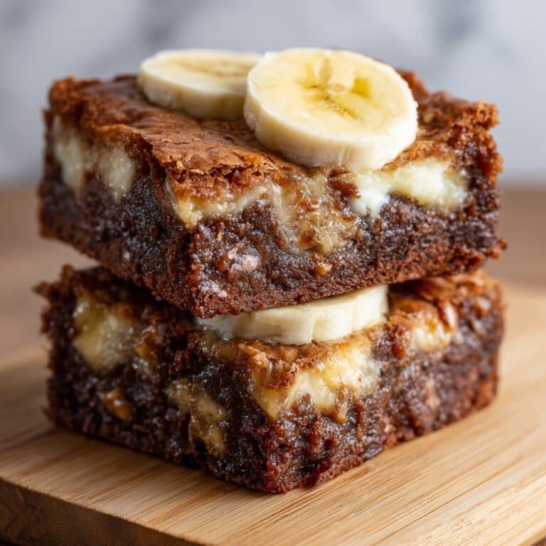 Banana Bread Brownies Recipe