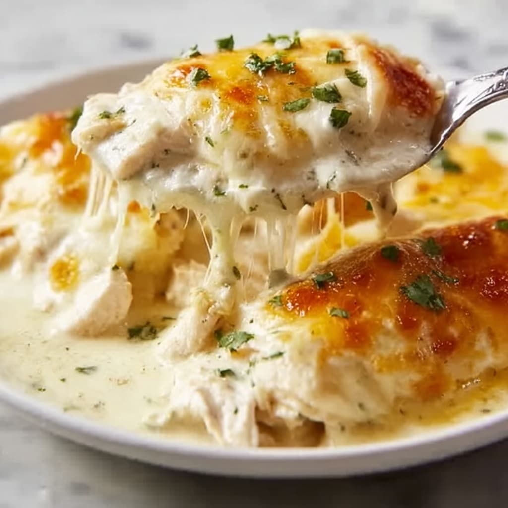 Chicken Enchiladas with Sour Cream White Sauce Recipe - Recipe Image