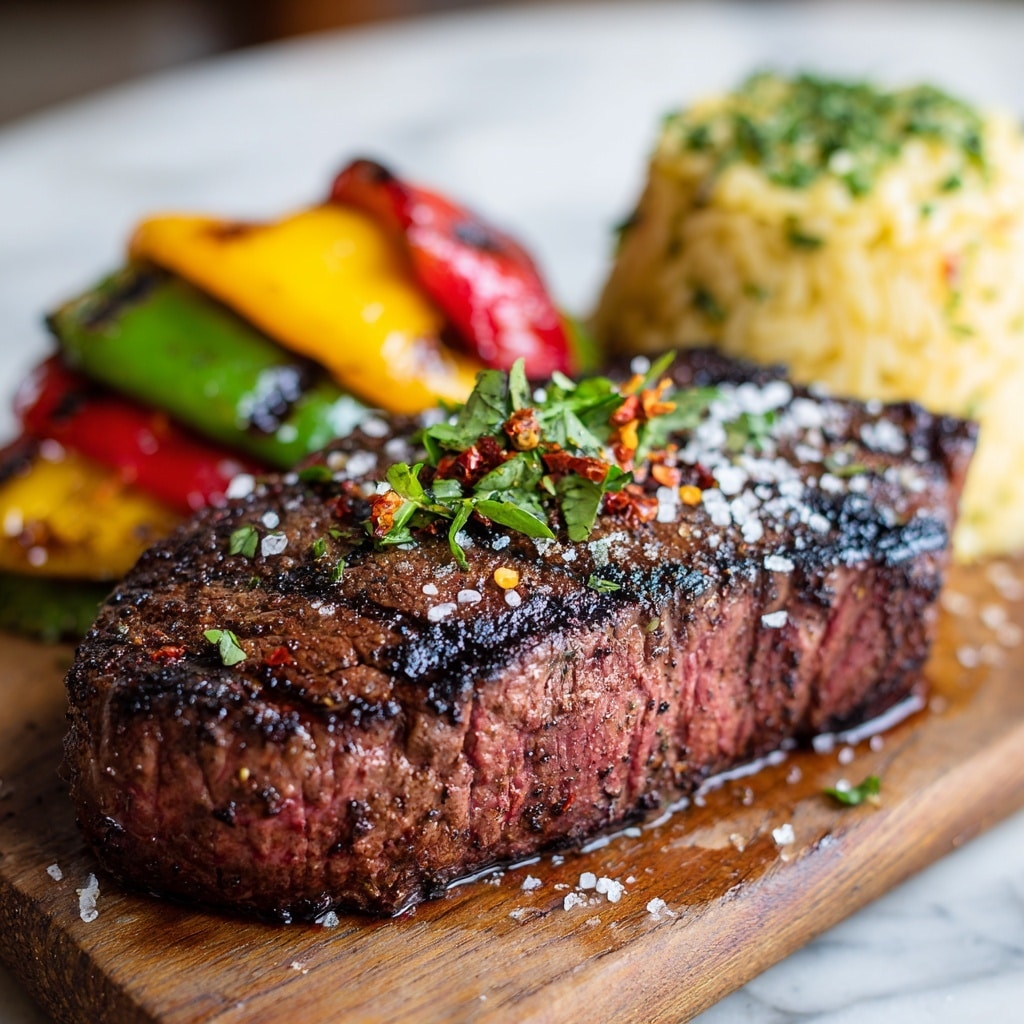 Pepper Steak with Bell Peppers and Onion Recipe