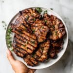 Cajun Steak with Apricot Orange Glaze Recipe
