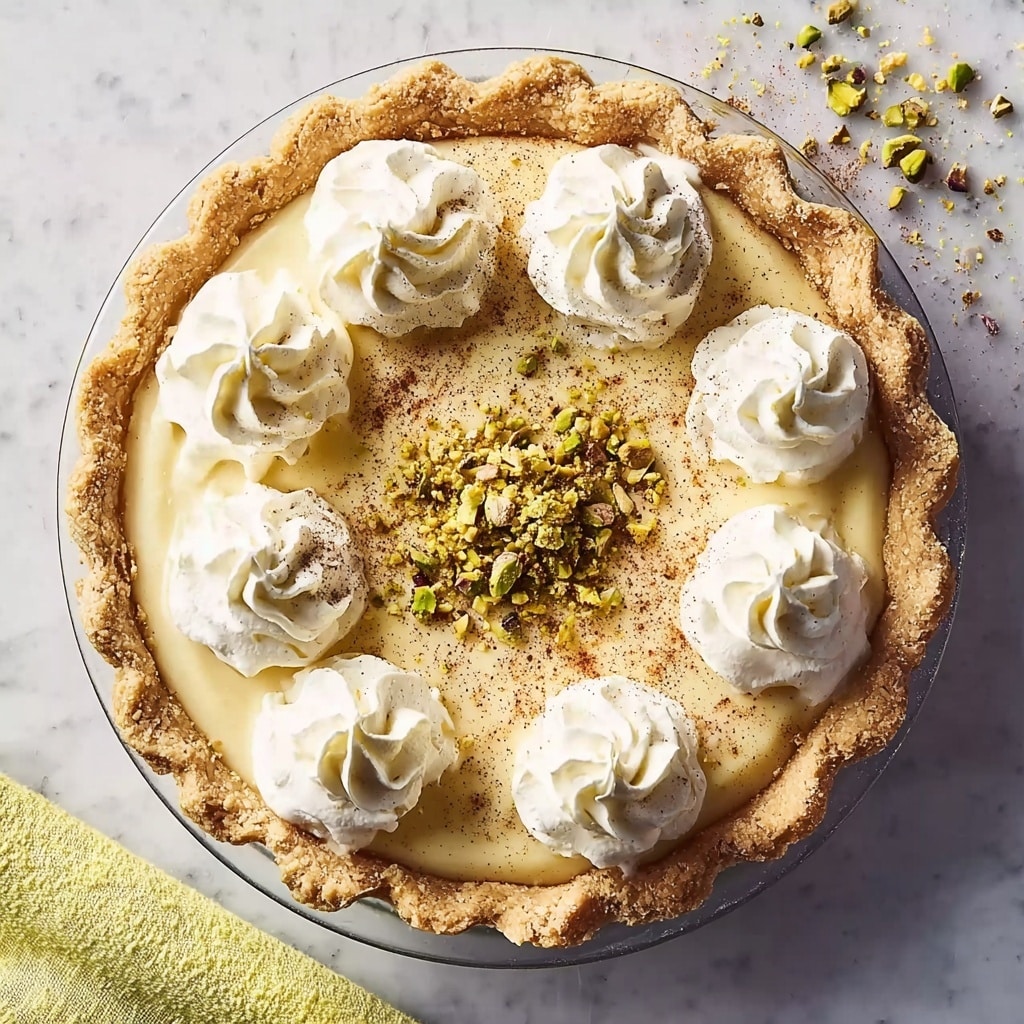 Pistachio Cream Pie Recipe - Recipe Image
