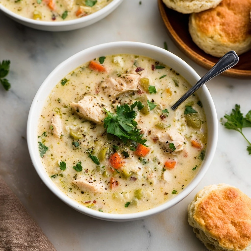 Chicken Pot Pie Soup Recipe