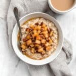 Apple Cinnamon Oatmeal Porridge Recipe
