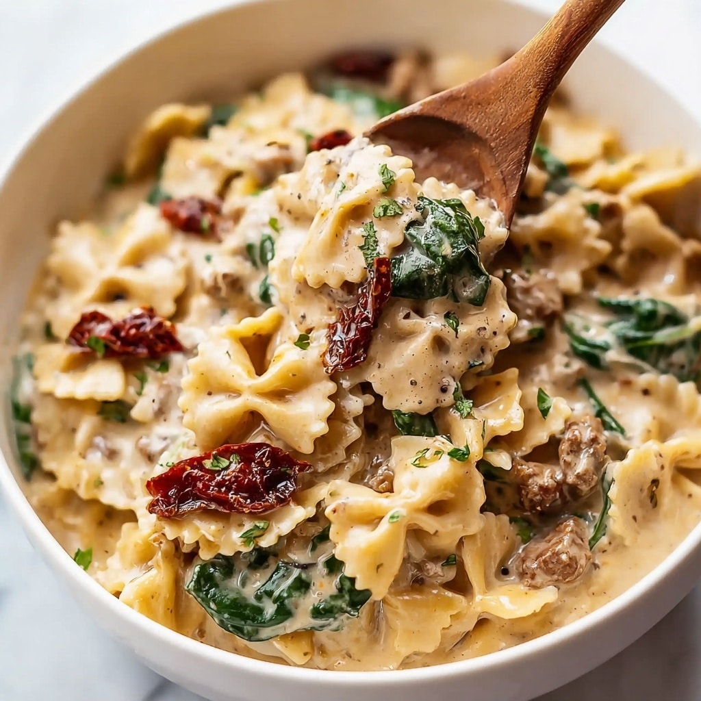 Slow Cooker White Lasagna Soup Recipe