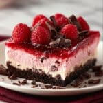 Dark Chocolate Raspberry Cheesecake Recipe