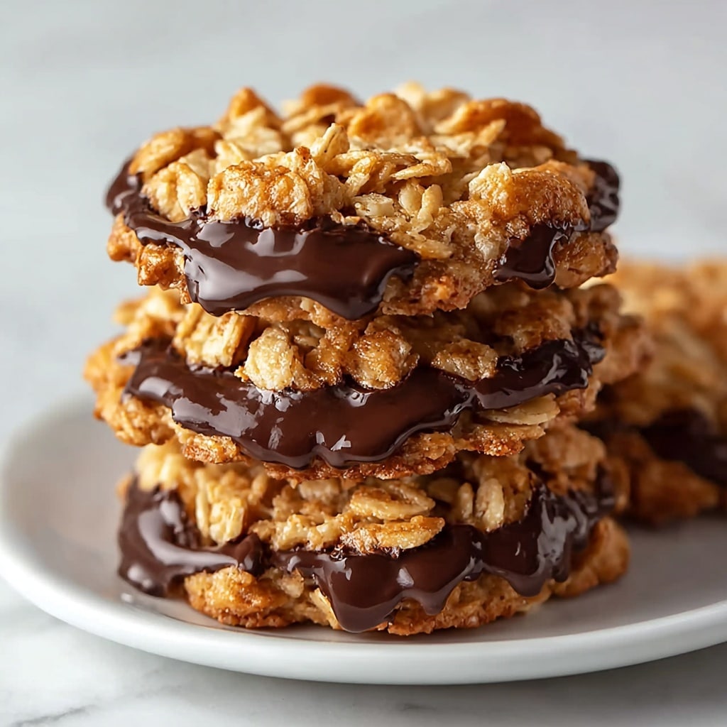 Chocolate Peanut Butter Cornflake Cookies Recipe - Recipe Image