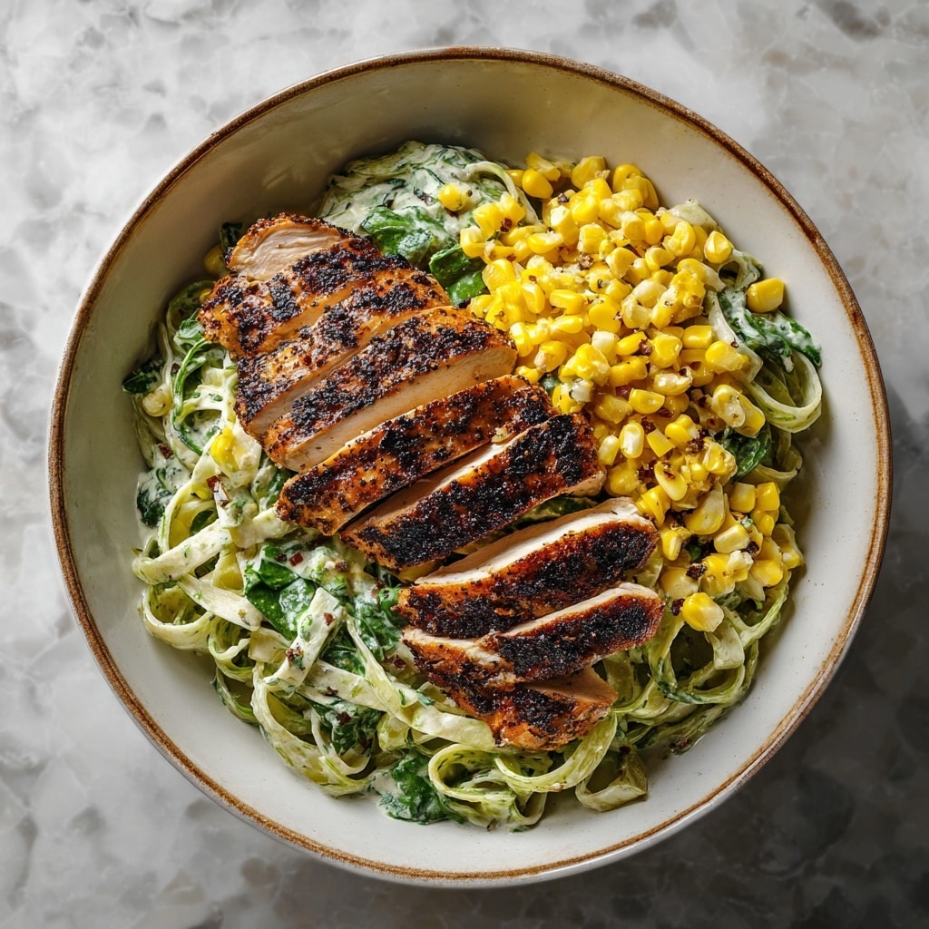 Creamy Roasted Poblano Pasta Recipe 5 Creamy Roasted Poblano Pasta Recipe - Recipe Image